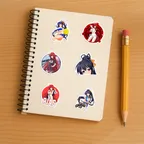 High School Dxd Sticker Set thumbnail 5