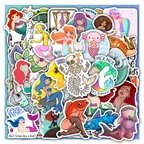 Funny Mermaid Sticker Set thumbnail 1