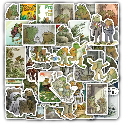 Frog and Toad Sticker Set