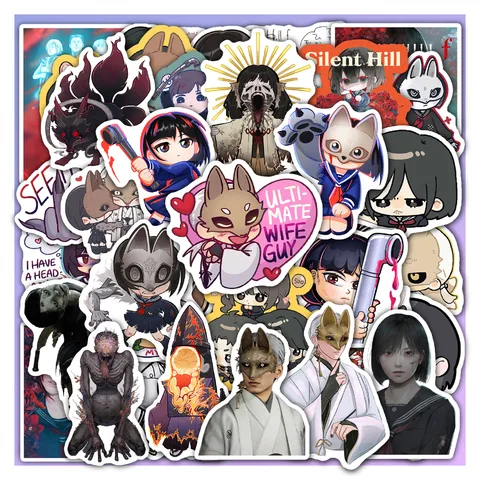 Silent Hill F Sticker Set