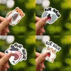 Aur Naur Cute Sticker Set thumbnail 2