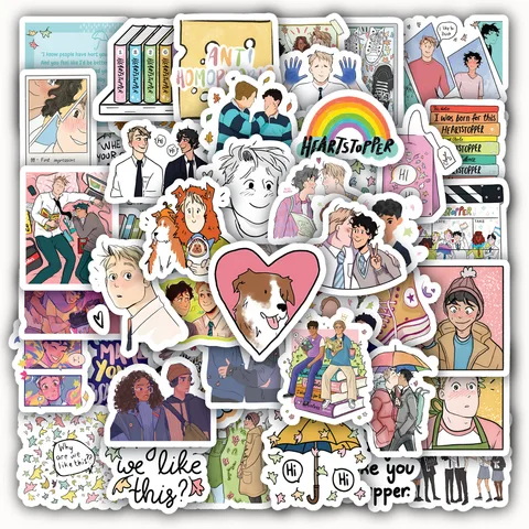 Heartstopper Sticker Set