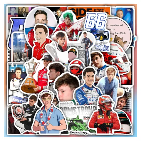 Marcus Armstrong Sticker Set