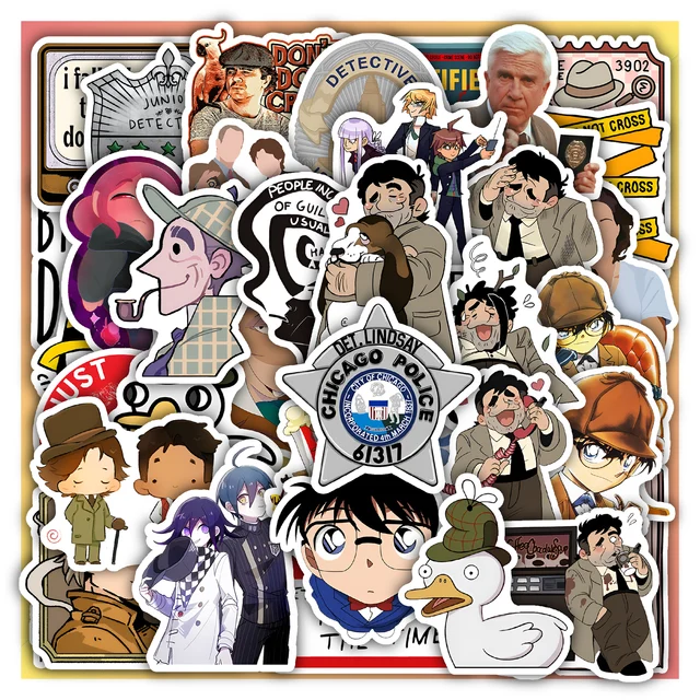 Detective Sticker Set