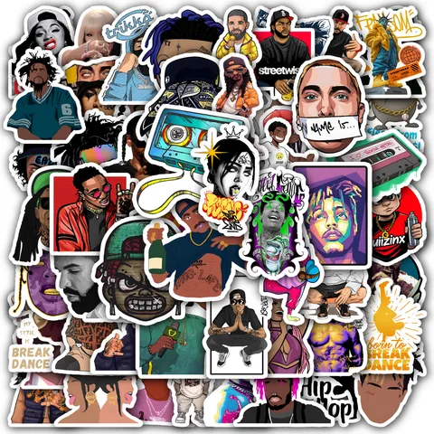Hiphop Sticker Set