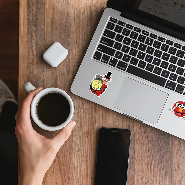 Muppet Christmas Sticker Set