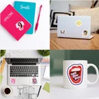 Female Pop Singer Sticker Set thumbnail 6