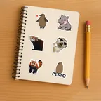 Cute Animal ,zoo Animals ,realistic Animals Sticker thumbnail 5