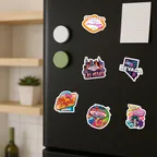 Glitzy Lasvegas Travel Sticker Set thumbnail 7