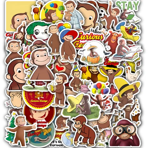 Curious George Sticker Set