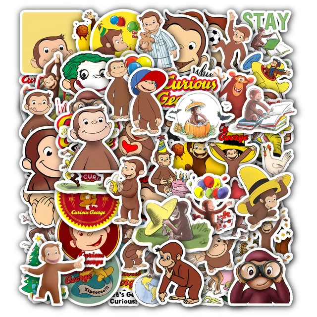 Curious George Sticker Set