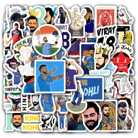 Virat Kohli Sticker Set