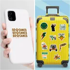 Miami Hurricane Sticker Set thumbnail 8