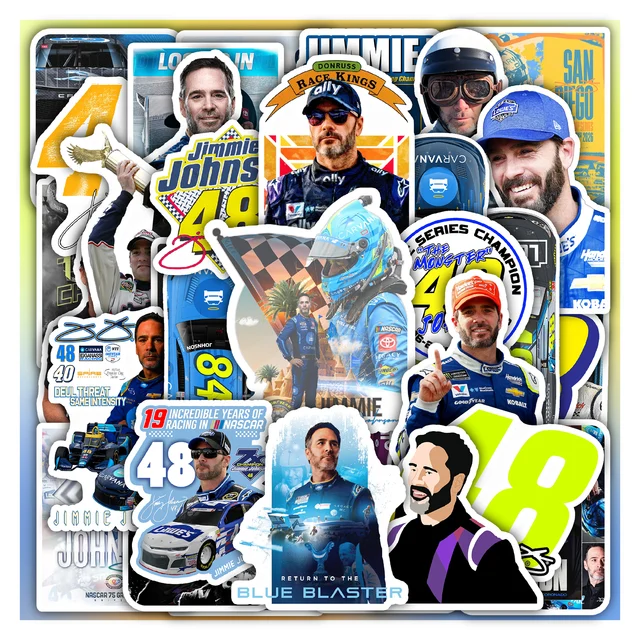 Jimmie Johnson Sticker Set