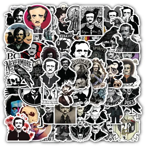 Allans Edgars Poes Sticker Set