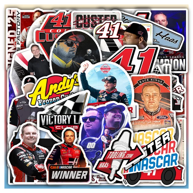 Cole Custer Sticker Set