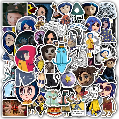 Coraline Sticker Set