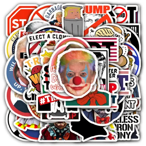 Anti Trump Sticker Set