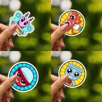 Dandy's World Sticker Set thumbnail 2