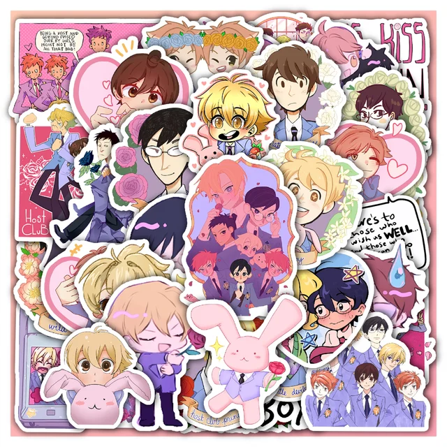 Ouran Host Club Sticker Set