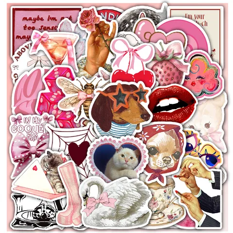 Downtown Girly Sticker Set