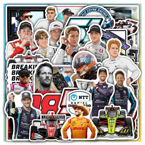 Dale Coyne Racing Sticker Set
