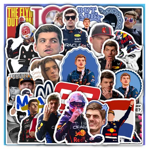 Max Verstappen Sticker Set