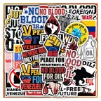 No Blood for Oil Sticker Set thumbnail 1