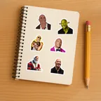 Dwayne Johnson Sticker Set thumbnail 3