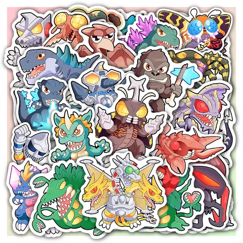 Monster Island Minis Sticker Set