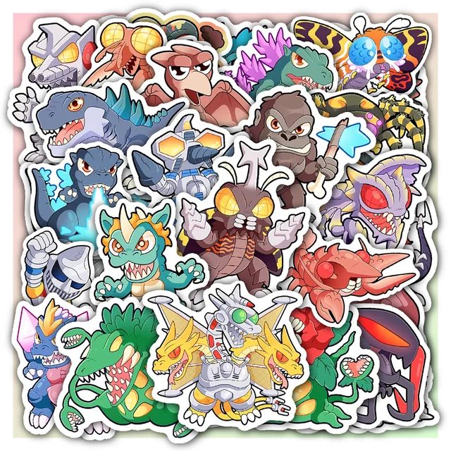 Monster Island Minis Sticker Set
