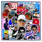 Esteban Ocon Sticker Set thumbnail 1