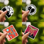 2000s Emo Pop Punk Sticker Set thumbnail 2