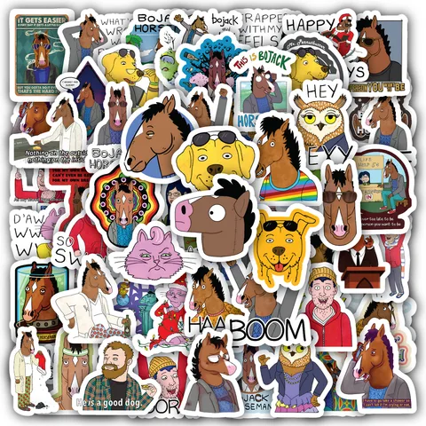 Bojack Horseman Sticker Set