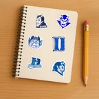 Duke Blue Devils Sticker Set thumbnail 5