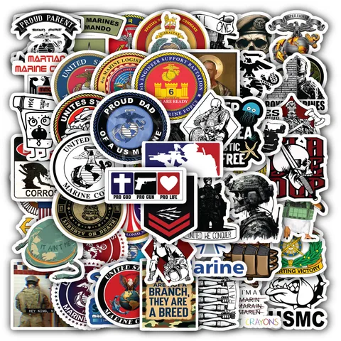 Marines Sticker Set