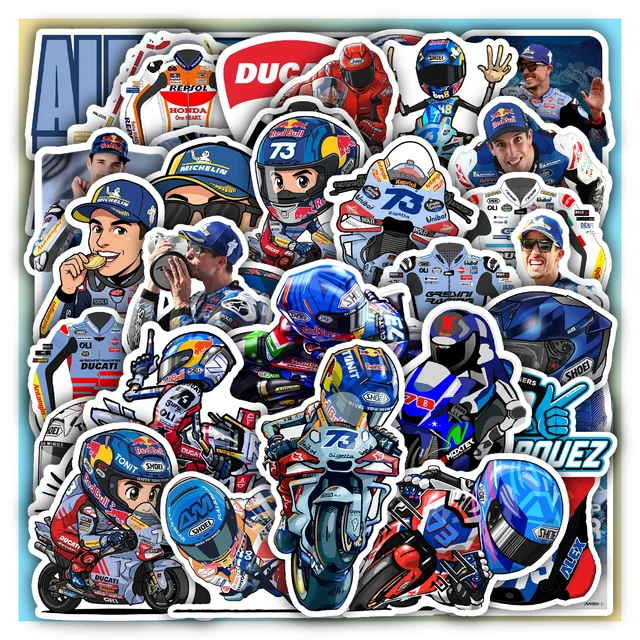 Alex Marquez Sticker Set