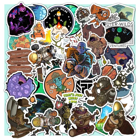 Outer Wilds Sticker Set