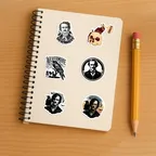 Allans Edgars Poes Sticker Set thumbnail 5