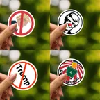 Anti Trump Sticker Set thumbnail 2