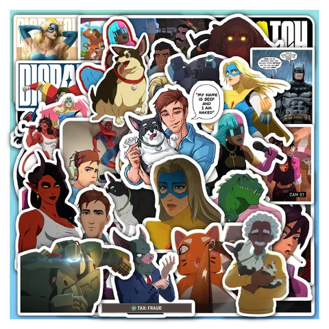 Dispatch Sticker Set