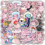 Cute Axolotl Sticker Set thumbnail 1