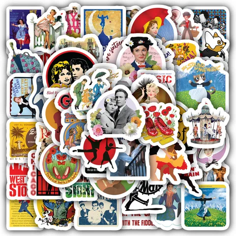 Classic Musical Sticker Set