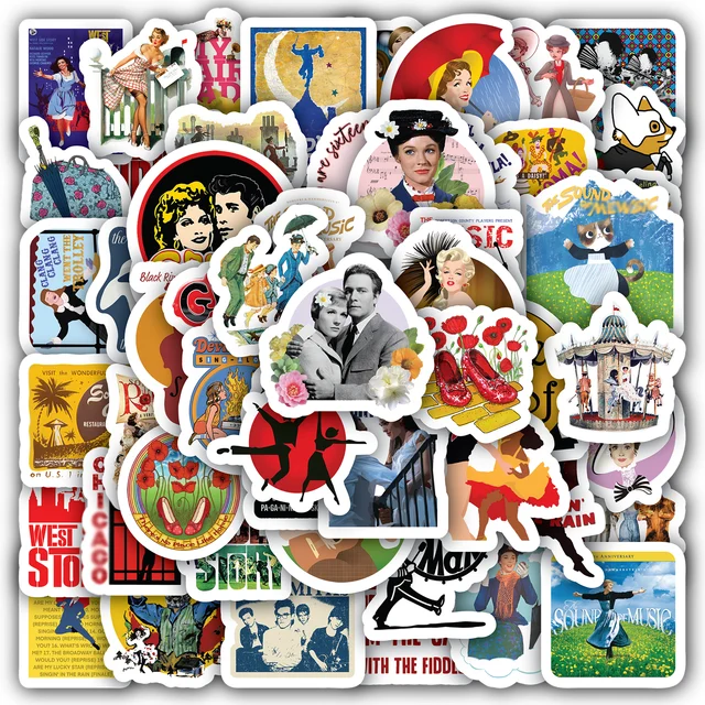 Classic Musical Sticker Set