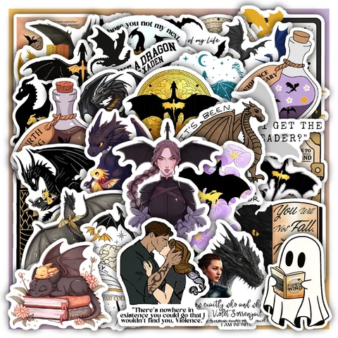 Fourth Wing Sticker Set