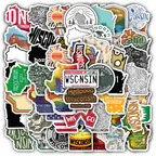 Wisconsin Sticker Set thumbnail 1