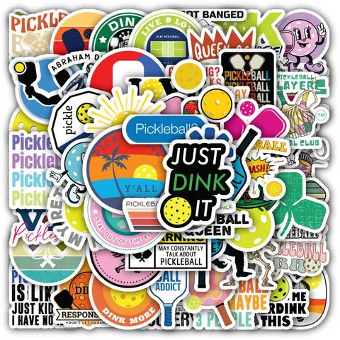 Pickleball Sticker Set