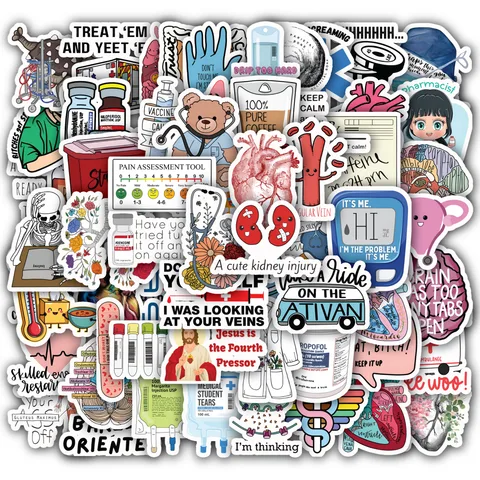 Medical Sticker Set