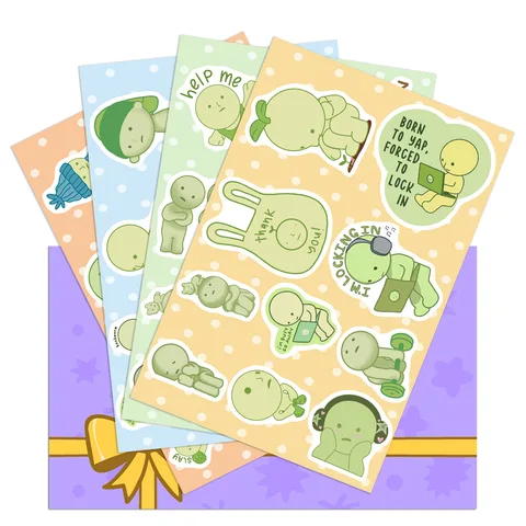 Smiski Stickers