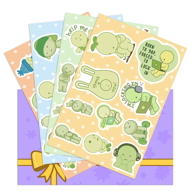 Smiski Stickers